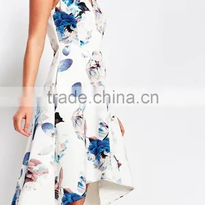 Hot Selling New Collection Comfortable Floral Print Casual Dress for Women thumbnail-4