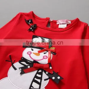 New Design Christmas Snowman Grid Newborn Baby Christmas Outfits thumbnail-5