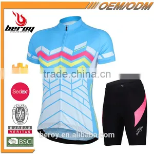 BEROY Woman Cycling Clothing Summer 2016,downhill Bike Rides Suit Short Sleeve thumbnail-1