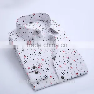 Yiwu Factory OEM High Quality Cotton Shirt Elegant for Men 2016 thumbnail-6