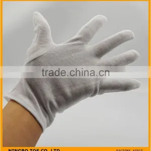 Hot Sale White Cotton Hand Gloves thumbnail-5