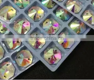 Crystal ab Teardrop Sew on Crystal Beads for Wedding Dress thumbnail-4