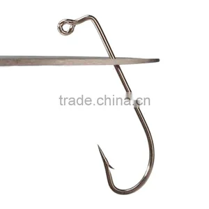 High Quality Size 3/0 Fishing Tools Lot 100PCS Jig Hook Jig Big Stainless Steel Fishing Hooks White Color Fish Hook thumbnail-4