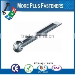 Made in Taiwan DIN 94 Stainless Steel Split Cotter Pin ISO 1234 Splinte Cotter Pin thumbnail-6