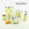 Abrasion Resistance Original Finish 6 Piece Polyresin Bathroom Set thumbnail-1