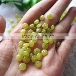 6X3MM Peridot Beads Peridot Stone Rondelle Natural thumbnail-1