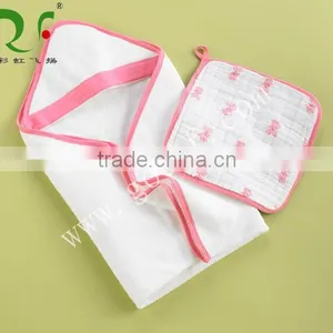 100% Cotton Cozy Hooded Baby Towels thumbnail-2