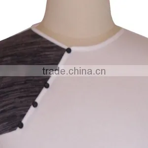 2017 Custom Street Men Extra Long T-shirt With Pocket thumbnail-6