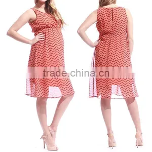 Chevron Wholesale Pregnant Women Dresses thumbnail-1