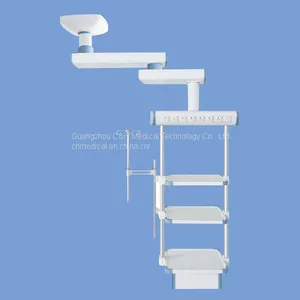 Ceiling Mounted Double Arms Intensive Care Unit Medical Pendant Columns thumbnail-1