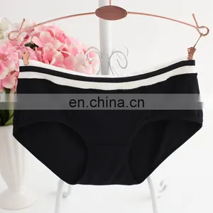 High Quality Soft Cotton Striped Print Panty Sexy Girls Preteen Underwear thumbnail-5
