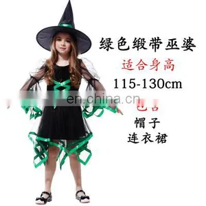 In Stock Witch Devil Kids Halloween Costume thumbnail-4