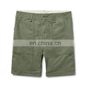 2017 New Design Fashion Wholesale Custom Army-green Cotton-Ripstop Shorts thumbnail-4