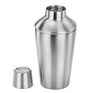 Simple Style 250ml Stainless Steel Cocktail Shaker Polished thumbnail-1