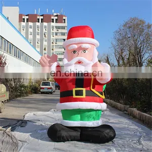 Outdoor Giant Christmas Inflatable Santa Claus for Christmas Decoration Customized thumbnail-1