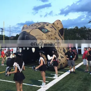 Inflatable Leopard Football Tunnel/ Inflatable Monster Sport Tunnel thumbnail-2