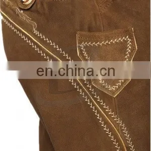2016 Wholesale Oktoberfest Men Knee Lederhosen (Bavaria Clothing) thumbnail-3