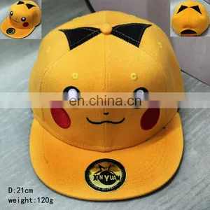 Animation Pokemon go Cap Pikachu Cute Hip-hop Baseball Cap thumbnail-1
