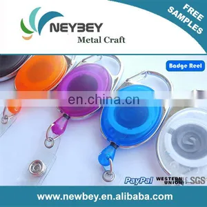 Custom Colorful Retractable Pull Reel Badge Holder thumbnail-1