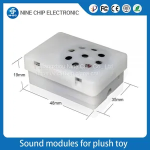 Push Button Music Module Recordable Sound Box for Plush Toy thumbnail-2