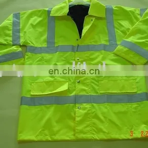 Roadway Safety Clothing Reflective Warning Jacket for Driver and Workers thumbnail-1