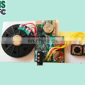 Customized Talking Push Activated Sound Chip for Plush Toy and Doll thumbnail-3