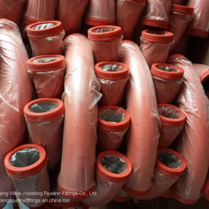 Dn125 Twin Wall Concrete Pump Elbow / Bend Schwing/PM/Sany/Kyokuto thumbnail-1