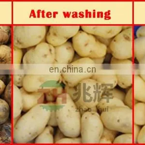 Electric Potato Peeler Ginger Peeling Machine Carrot Washing Machine Price thumbnail-7