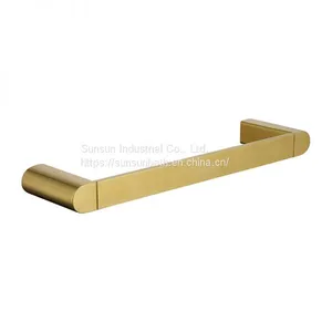 Hotel Collection Polished Brass Towel Ring thumbnail-1