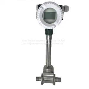 DN15 LPG Diesel Liquid Gas Vortex Flow Meter Price/vortex Steam Flow Meter thumbnail-1