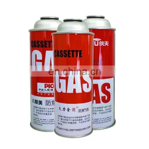 Straight and Round Shape Portable Butane Gas Cartridge Made in China thumbnail-5