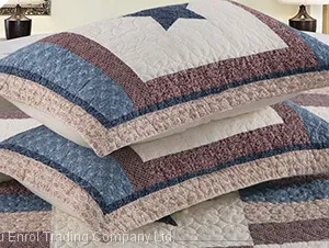 American Cotton Patchwork Bedspread 3pcs Set thumbnail-2