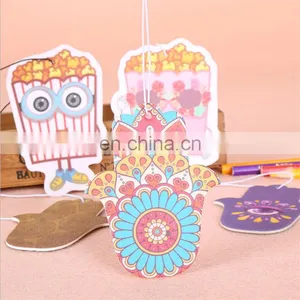 Polyester Felt Car Air Freshener With Opp Bag thumbnail-4