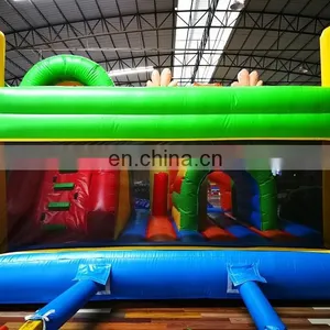 Colorful Inflatable Jumping Castle Party ,Inflatable Blow up Bounce Fun House for Attracting Kids thumbnail-4