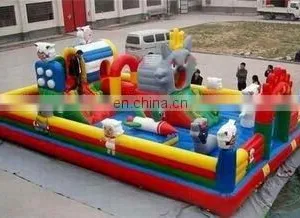 Super Hero Moonwalk Attractive Jumping Inflatable Castle thumbnail-2