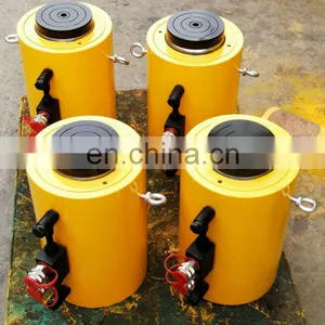 Double Acting High Tonnage 500 Ton Hydraulic Cylinder Jack thumbnail-4