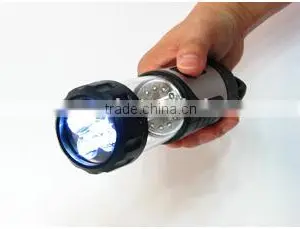 5+12led Crank Dynamo Rechargeable Emergency Light thumbnail-2