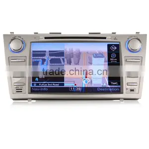 Erisin ES7668M 8" 2 Din Car DVD Player GPS for Aurion 2006 thumbnail-3
