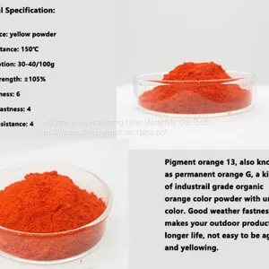 Best Sellers High Grade Pigment Powder Paint Raw Materials Pigment Orange 13 for Paint thumbnail-2