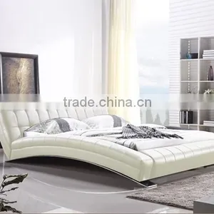 Muses 2016 HOT Sales Leather Bed Best Bedding Head Layer Skin thumbnail-1