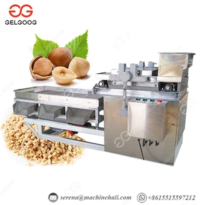 Double Motor System Nut Crusher Walnut Chopping Machine thumbnail-1