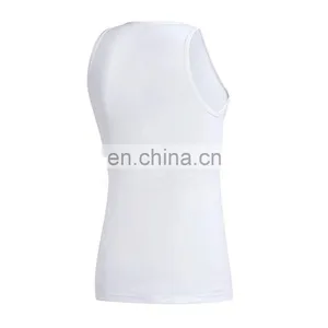 Wholesale Men Sports Tank Top Custom Muscle Fitness Vest Men's Black Tank Top thumbnail-2