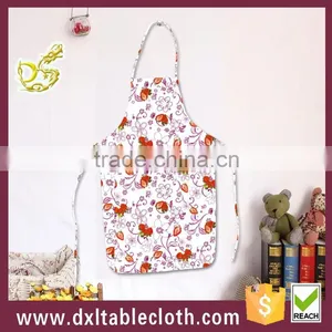 Household pe Anti Oil Bib Style Waterproof Plastic Kitchen Apron thumbnail-1