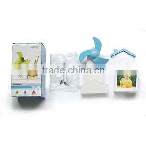 2016 Windmill Shape Popular Desk Promotion Gift Mini USB Fan thumbnail-6