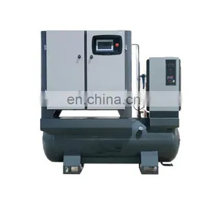 Bison China 7.5Kw 10Hp 15Kw 22Hp Direct Diven Single Phase Aircompresor Rotary Screw Air Compressor thumbnail-5