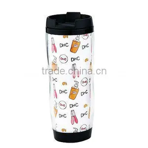 350ml DIY Promotion Leakproof Thermal Mug With Paper Inserted thumbnail-1