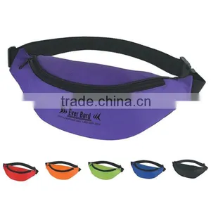 Custom Fanny Pack Lightweight 210D Polyester Waist Fanny Packs With Water Bottle Holder thumbnail-4
