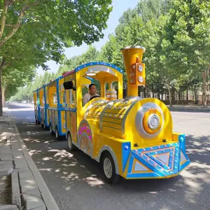 2024 New Design Electric Ride Shopping Mall Train Used Trackless Train thumbnail-1