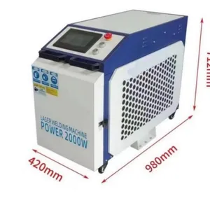 Portable Laser Rust Cleaning Machine 2000W / Laser Welding Machine/ Máquina de Limpieza Láser thumbnail-1
