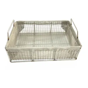 Corrosion Resistance 304 Stainless Steel Wire Mesh Basket For Medical Cleaning thumbnail-3